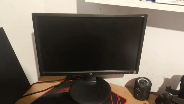 Monitor HP v206hz com suporte + adaptadores