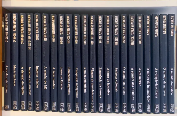Coleção História em Revista Time Life - 23 fascículos bem conservados