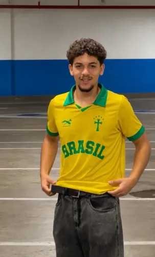 Camisa BRASIL Retrô Fé Pela Nação