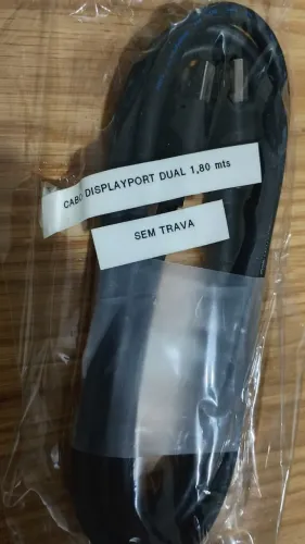 Cabo Displayport 1.80cm (nunca usado)