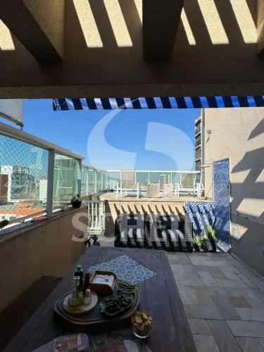 Cobertura duplex para locação de 250m² com 4 quartos e 4 vagas na Vila Mascote