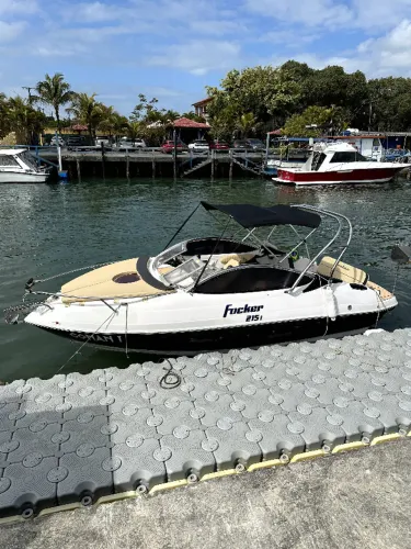  Lancha Focker 215i 2008 Injetada FuelTech