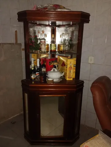 bar de canto em madeira PROMOÇÃO