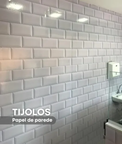Papel de parede Tijolinho Vinil