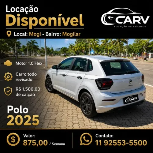 Volkswagen Polo Track 1.0 Flex 12V 5P 2025