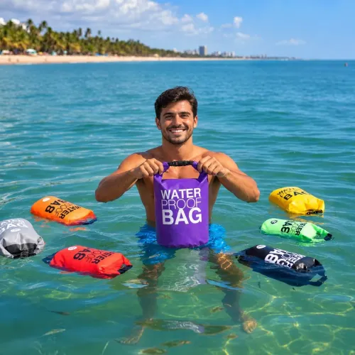 Capa Bolsa Impermeável prova d água Saco Estanque 2 Litros