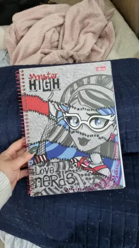 Caderno Monster High Ghoulia