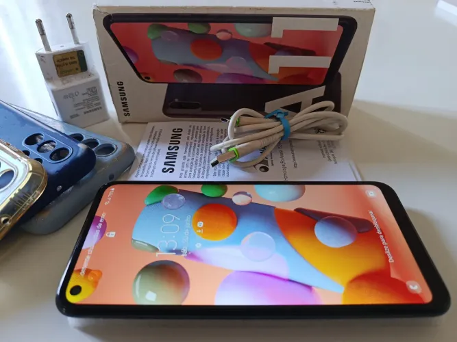 Celular Samsung Galaxy A11 Original Completo Na Caixa Com Nota Fiscal 