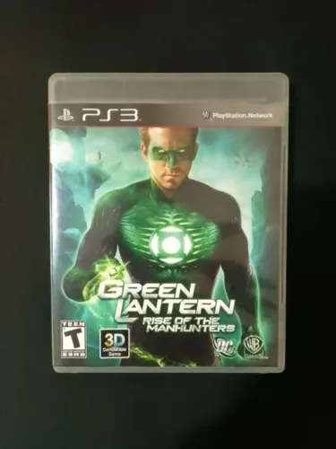 green lantern ps3 lanterna verde ps3 mídia fisica playstation 3
