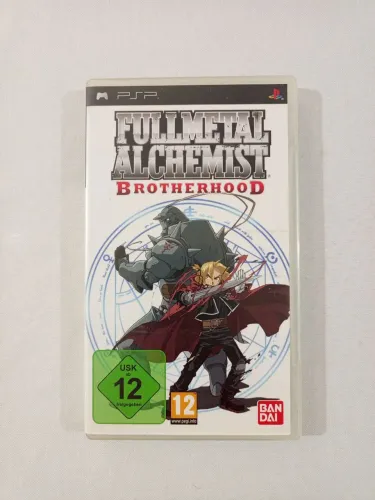 Jogo Fullmetal Alchemist Brotherhood psp