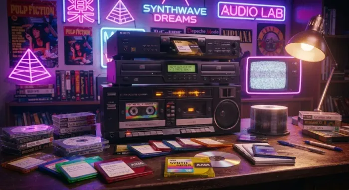 Gravação Personalizada Em Md Minidisc / K7 Cassette / CD_MP3 - CD_Audio
