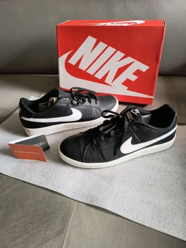tênis nike court royale preto 43