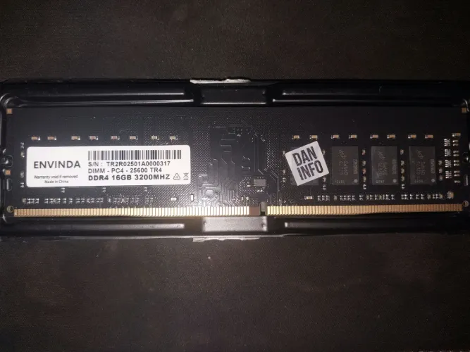 MEMÓRIA RAM 16GB DDR4 3200Mhz