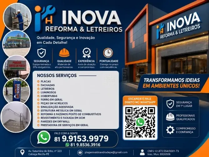 INOVA REFORMA & LETREIROS