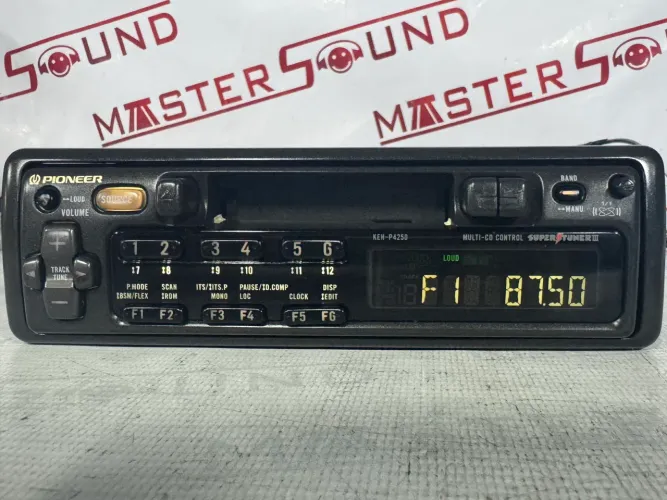 Toca fita rádio pioneer novo zero keh-p4250 com Acessorios todos originais