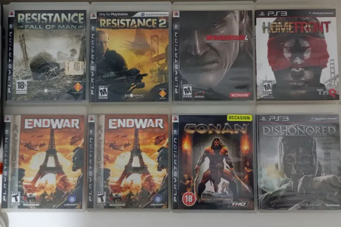 Jogos de PS3 pra colecionador