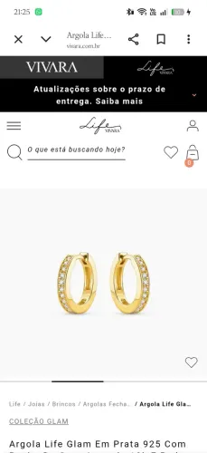 Argola Life Glam