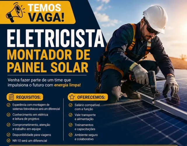 Eletricista montador