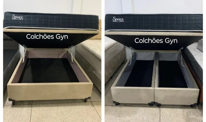 Box Baú + Colchão Direto da Fábrica em Goiânia | Entrega Rápida