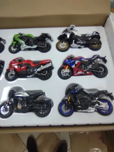 Miniaturas de Moto Esportiva Escala 1:18