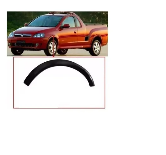 Moldura Paralama acabamento alargador Friso dianteiro Montana Sport 04 05 06 07 08 09 10