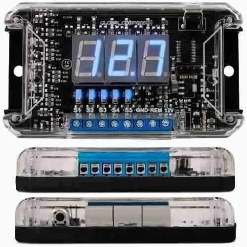 Voltimetro E Sequenciador Expert Som Automotivo Digital Vs1