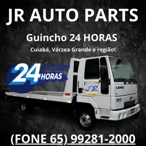 A JR Auto Parts oferece Guincho Rápido em Cuiabá 24hs