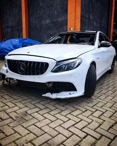 Sucata Mercedes Benz C63s 2016 
