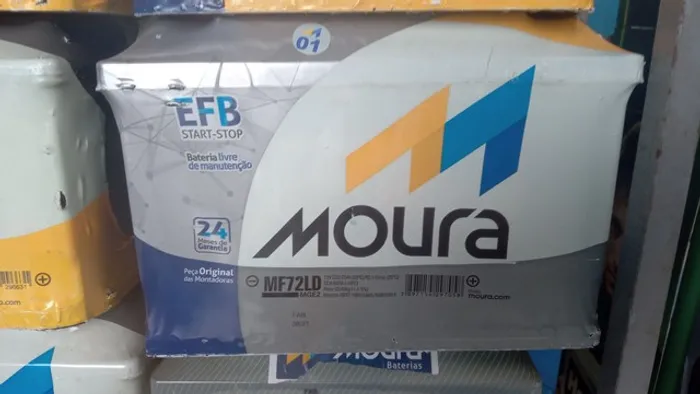 Bateria Moura EFB 72 ah , Toro e Renegate  !!!! A base de trocar !!!