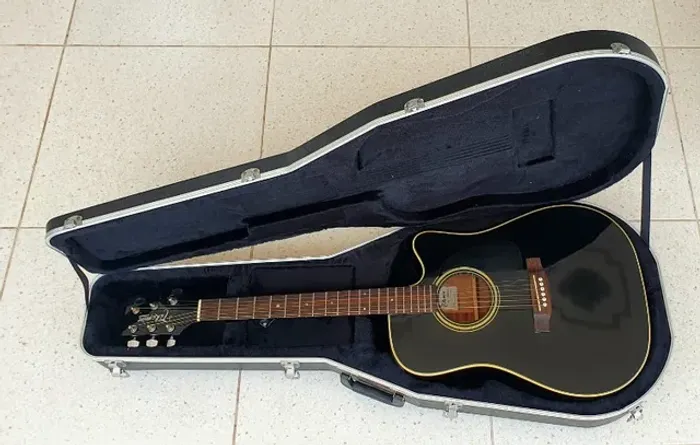 Violão Folk Eletroacústico Takamine EG321C Com Case
