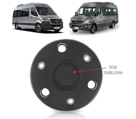 Calota - Sprinter 516 2012 a 2023 rodado duplo (sem emblema)