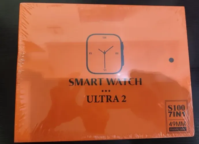 Smartwatch S100 Ultra 2 Com 7 Pulseiras e Case Protetor