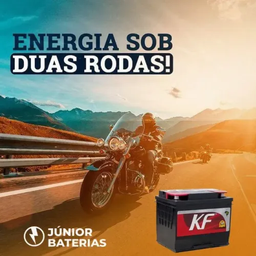 Bateria moto 6Ah Fortaleza biz nxr 160