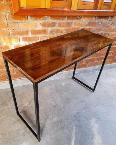 PROMO Móveis Industriais| Mesa Escritório| Madeireira Pinus Ferro metalon