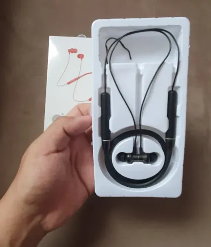 Fone de ouvido Bluetooth Original Lenovo He05 + Brinde