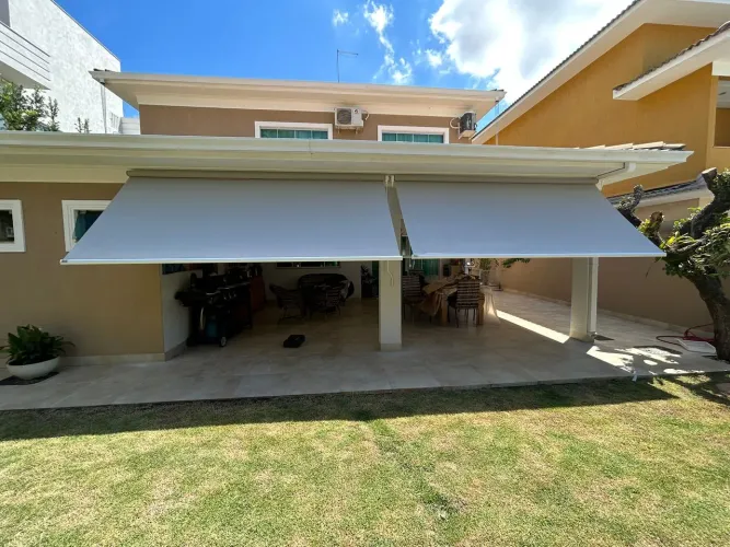Cobertura e toldos para área externa - Perfeita para seu espaço!