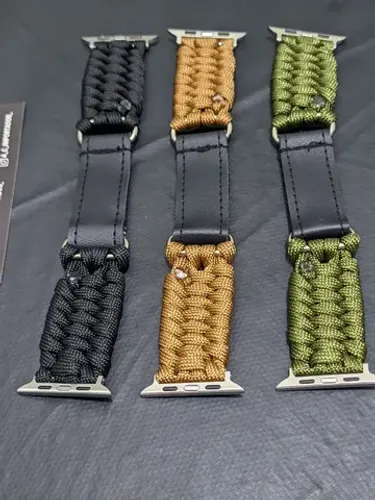Pulseira em Paracord Apple Watch 42 a 49mm 