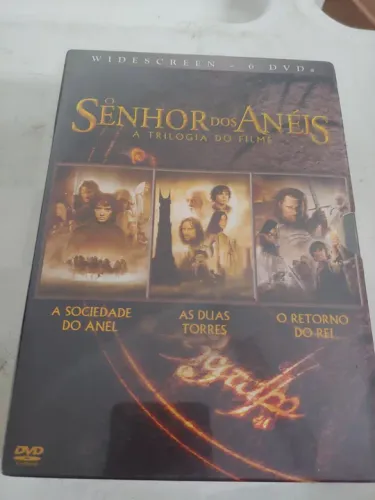 Box Dvds Duplos - Trilogia O Senhor dos Aneis