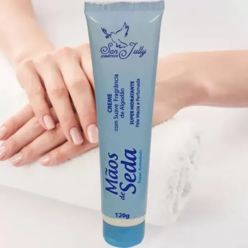 Creme Maos De Seda 120g Promoçao San Jully