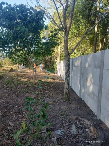 Muro pré-moldado, para empresa e residência