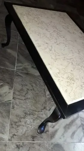 Mesa de centro em jacarandá e Mármore no Rio Comprido