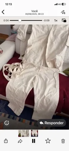 Kimono artes marciais a 3 trançado