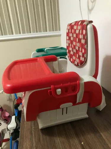 Cadeira de Alimentação Portátil Chicco Vermelha