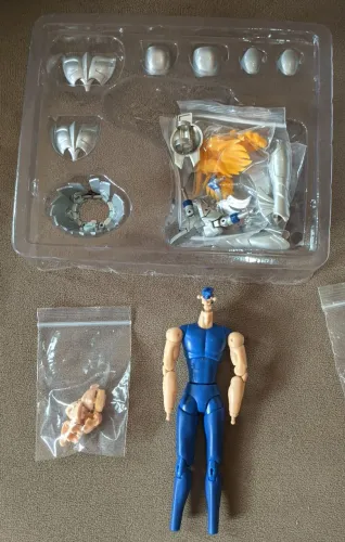 Action Figure Cavaleiros do Zodíaco. Hyoga 25th Great Toys.