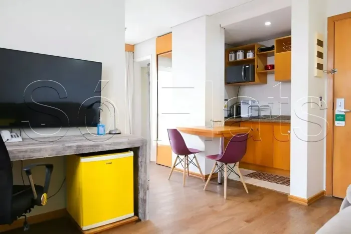 Apto no Blue Tree Santo André contendo 47m², 1 dormitório e 1 vaga, disponível locação no