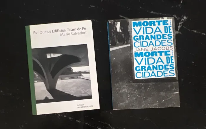 Livros de Arquitetura e Urbanismo - Jane Jacobs + Mario Salvadori