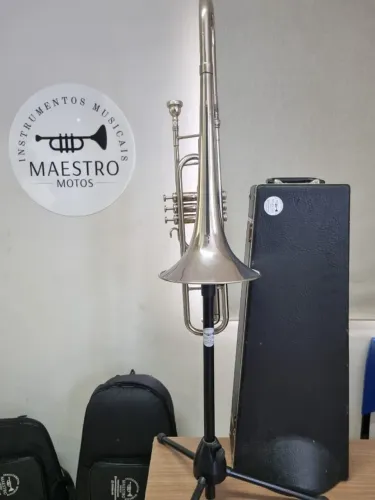 Trombone Curto Weril Sênior Dó - 10X no cartão - Envio p/ todo Brasil