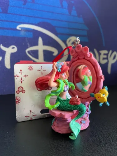 Enfeite Ariel e Linguado - Disney store