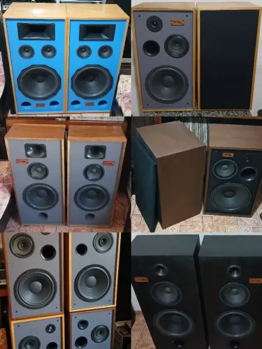 Caixas acústicas sound quality artesanais DIY estilo vintage de alta qualidade!
