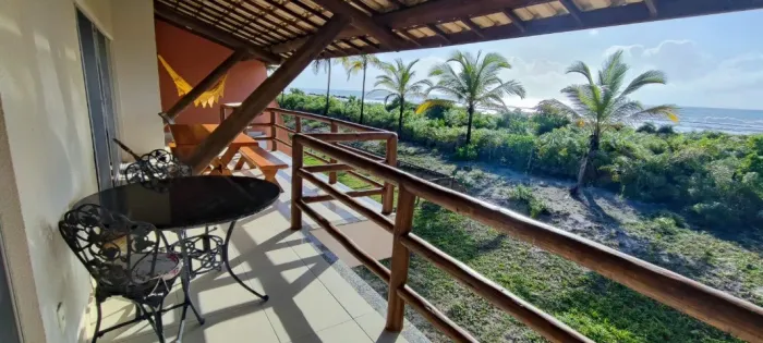 Chalé com vista para o mar no condomínio praia da pérola